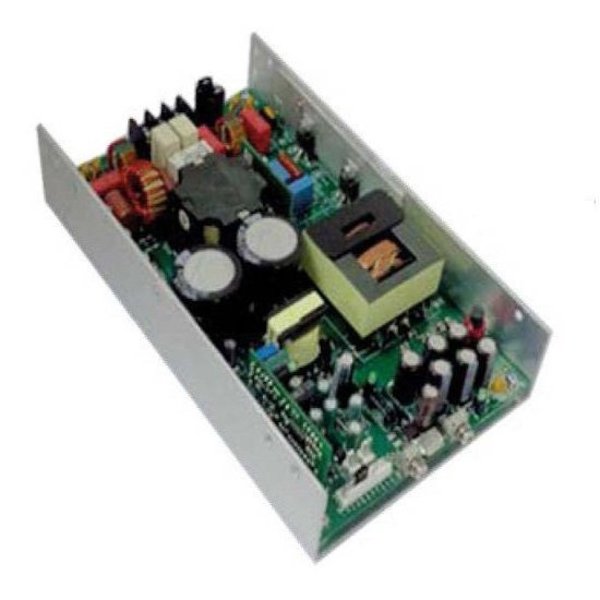 Bel Power Solutions Power Supply, 85 to 264V AC, 24V DC, 600W, 25A, Chassis MCC600-1T24
